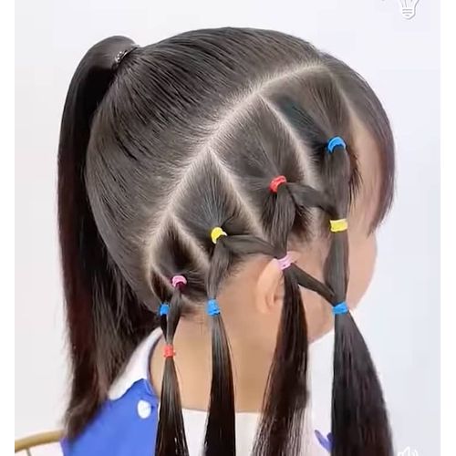 product_image_name-Fashion-2 PLASTIC CONTAINER BABY GIRL HAIR COLOURFUL RUBBER BAND-8
