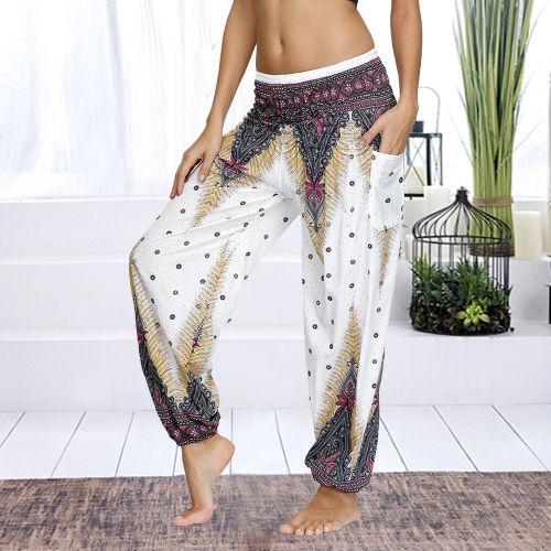 Boho High Waist Boho Yoga Pants For Women And Men Loose Fit