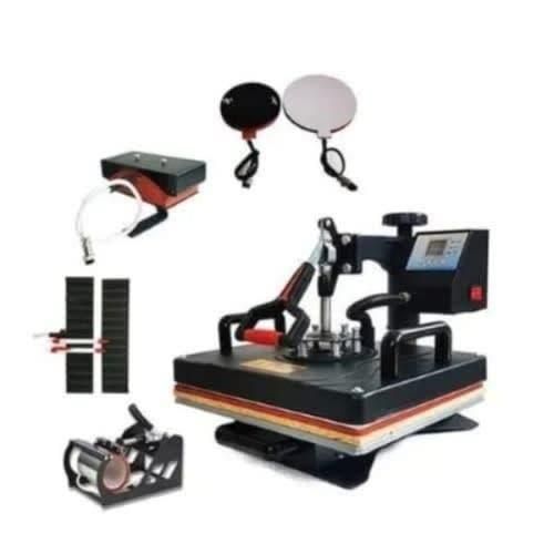 More Heat Transfer Machine - 8 In 1 Combo With Pen Press
