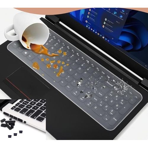 product_image_name-Generic-Universal Notebook Laptop keyboard Cover (11.8inX4.6in) & 16pcs Dust plug-1