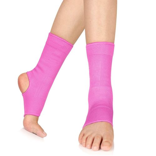 Generic 1Pair Ankle Wraps Support Boxing Gear For Men Women Muay Thai Ankle  Support Kickboxing Wraps Gym Ankle Support-Pink