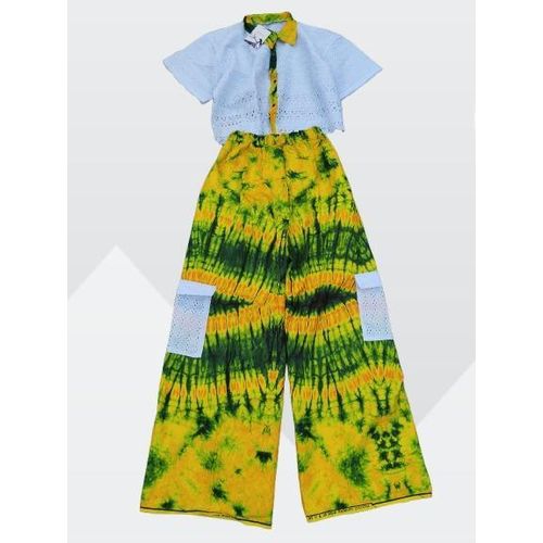 product_image_name-Fashion-High quality ladies long length baggy cut pants and crop top-1