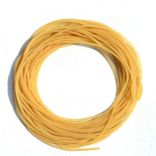 Generic 5m- 50m Solid Elastic Rubber Fishing Line Diameter 2mm