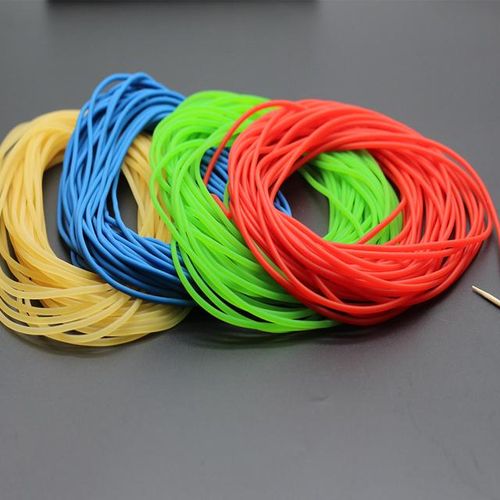 Generic 5m- 50m Solid Elastic Rubber Fishing Line Diameter 2mm