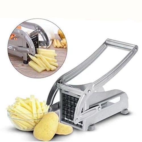 Kitchen Gadgets Vegetable Dicer Chopper Cucumber Carrots Potato Cutter  Plastic Stainless Steel French Fry Cutter