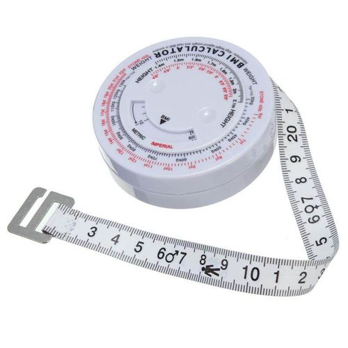 Utoolmart BMI Body Mass Index Retractable Tape, 150cm / 59-Inch Measure  Calculator, Diet Weight Loss Tape, Measures Tools 1 Pcs
