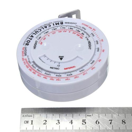 Utoolmart BMI Body Mass Index Retractable Tape, 150cm / 59-Inch Measure  Calculator, Diet Weight Loss Tape, Measures Tools 1 Pcs