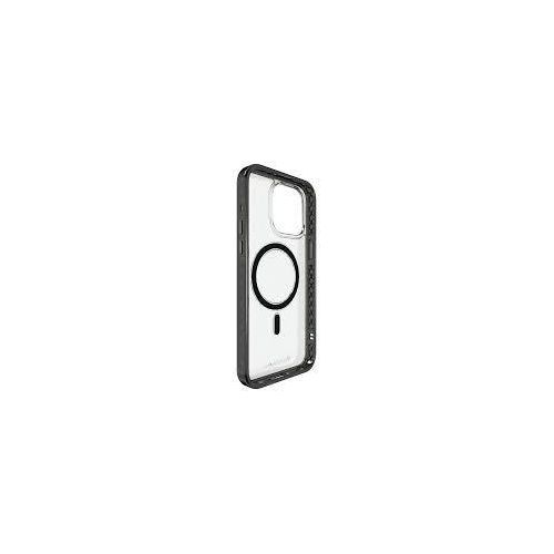 Generic IPhone 15 pro Elite black Transparent Magsafe Magnetic Back Case