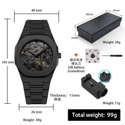 VALENO Valenzo Unisex Luxury Business Wrist Watch - image 2
