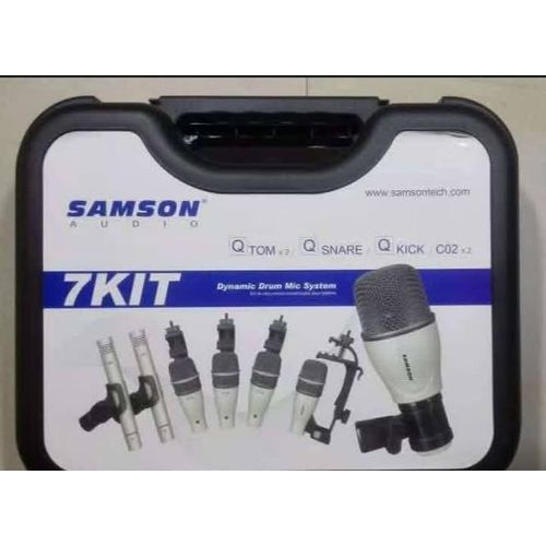 product_image_name-Samson-7 set drum kit professional -1