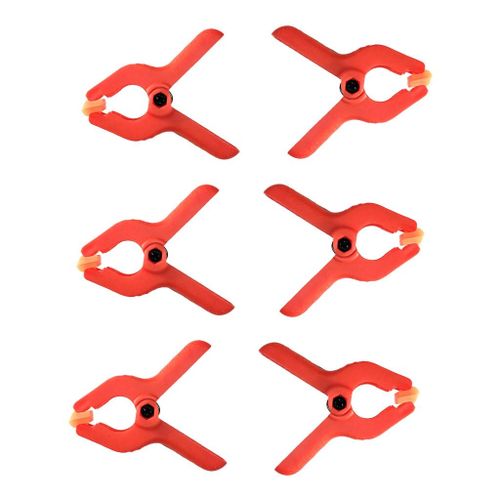 3 Inch Spring Clamps Large Heavy Duty Plastic Muslin Clamps (8)