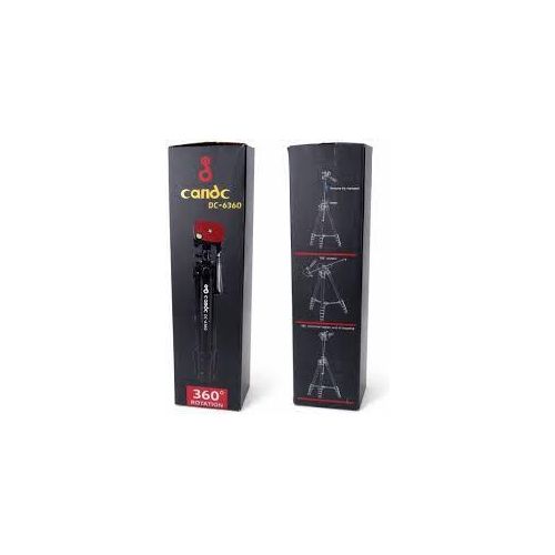 Generic  Candc DC-6360 is a professional-grade, multi-functional camera and smartphone tripod - image 4