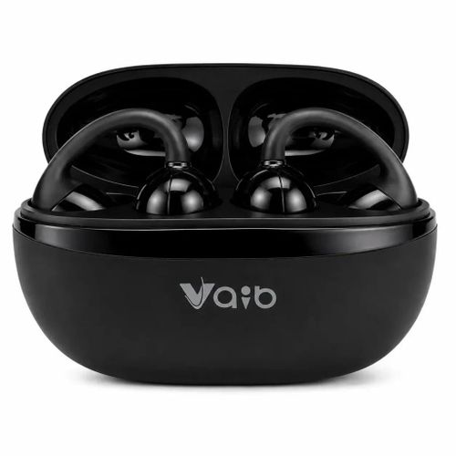 Vaib Air Clip On Ear Wireless Headphone Bluetooth Earbud