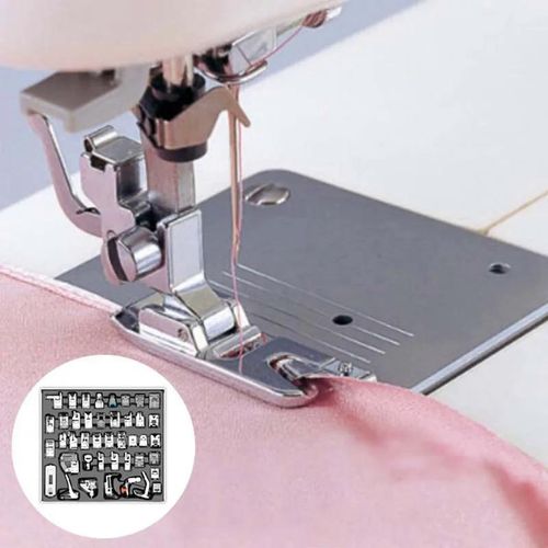 Set 32 Domestic Sewing Machine Foot Feet For Brother Singer Janome