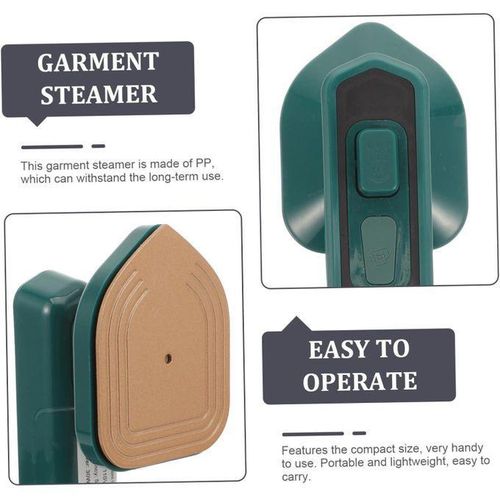 Generic Professional Handheld Steam Mini Iron – Portable Travel Steam Iron with Case