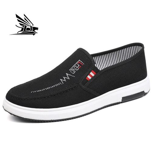 product_image_name-Men'S-Office Mens Corporate Business Casual Sneakers Shoes - Formal Suede Shoes for Men with quality sole - Black-3