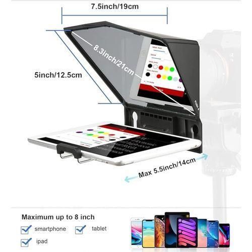 product_image_name-Generic-DESVIEW T2 Teleprompter For Smartphone/Tablet/DSLR-1