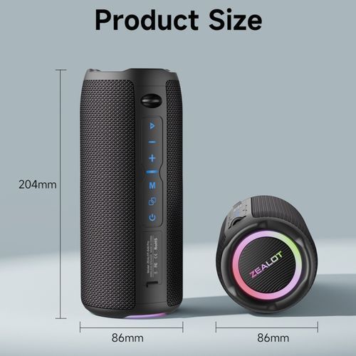 product_image_name-Zealot-S49Pro Wireless Speaker Black-1