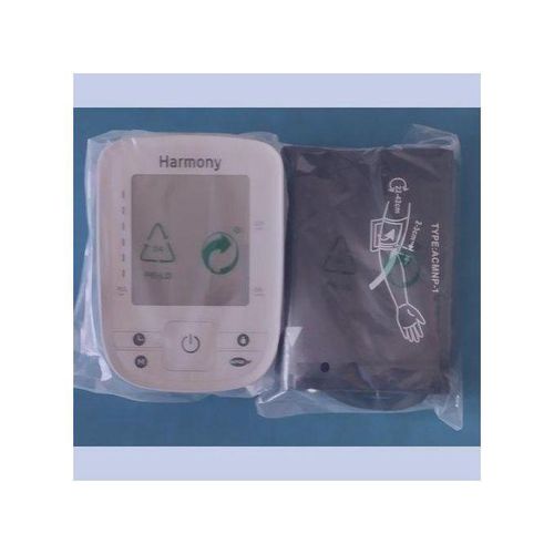 product_image_name-HARMONY-Harmony-Digital Automatic Blood pressure monitor with voice report,2×120memories, irregular heartbeat detection and WhO ESH indicator + Large Cuff + Battery -2