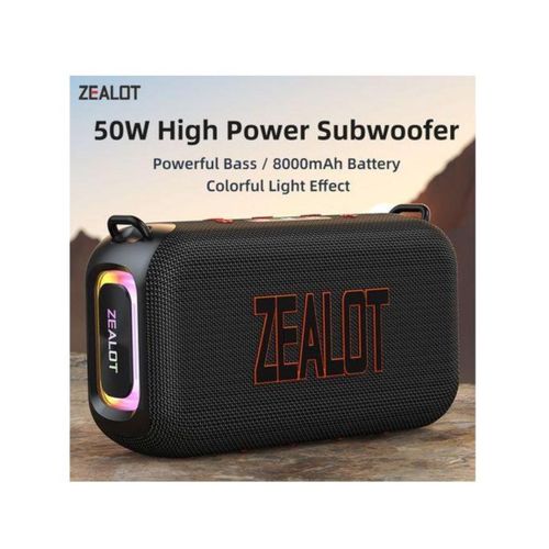 product_image_name-Zealot-S85 Wireless BT Speaker With Shoulder Strap-3