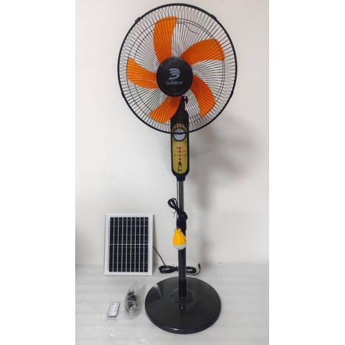 Generic SOLAR RECHARGEABLE STANDING FAN WITH REMOTE CONTROL -16 INCHES