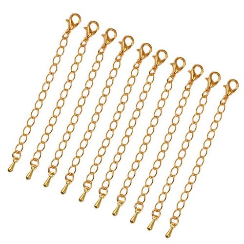 Generic 20 X Gold/Silver Plated Necklace Extenders Jewelry