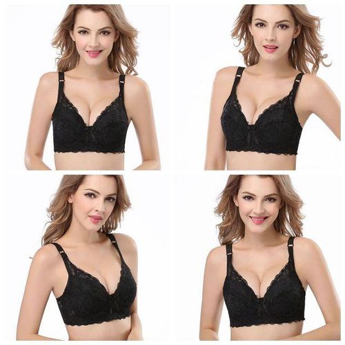 Sexy Lace Bra large size 34B-46E women's underwear breathable Cotton bras  top push up lingerie 34 36 38 40 42 44 46 BCDE cup C18