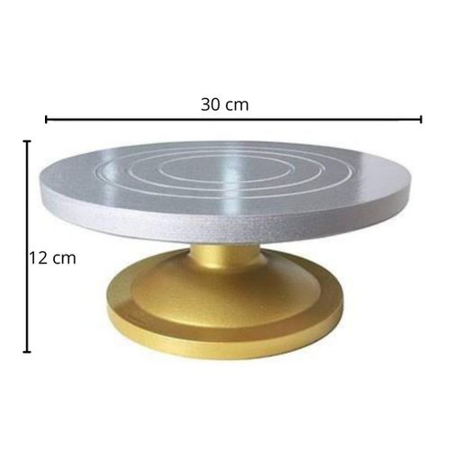 product_image_name-Generic-Heavy Duty Cake Decorating Turntable Baking Cake Rotary Table Round Plate Stand-3