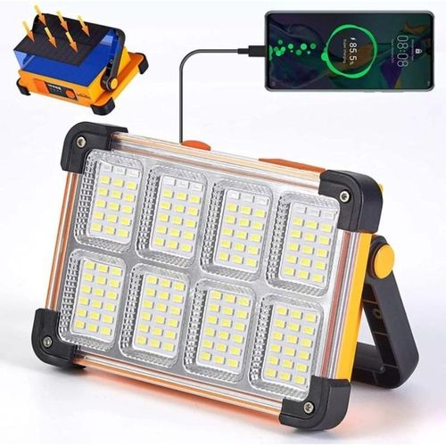 product_image_name-Generic-100W USB Rechargeable Emergency Light for Power Outages - Outdoor Camping Solar Lighting with Five-Level Dimming-5