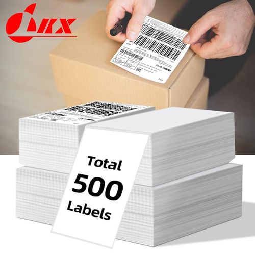 Generic LKX 4x6 Thermal Label Sticker Material De Papel Shipping Labels