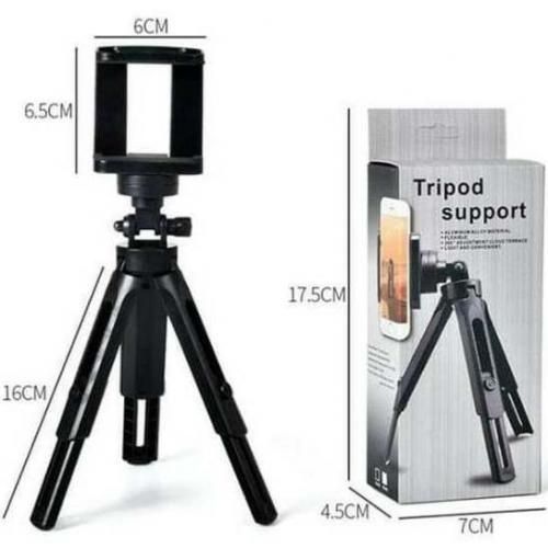 product_image_name-Generic-Mini Desktop Tripod Support - Portable, Flexible-3