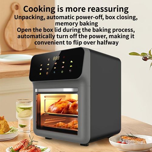 Generic Large capacity air fryer & oven, multi‑function touch screen with viewing window - image 6
