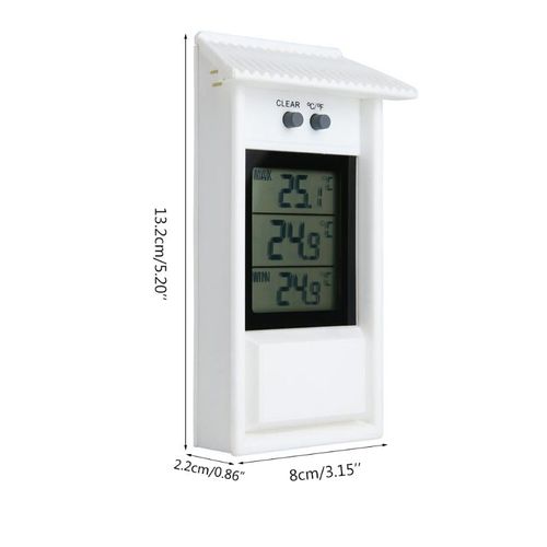 Garden Thermometer Outdoor Wall Thermometer For Garden Greenhouse