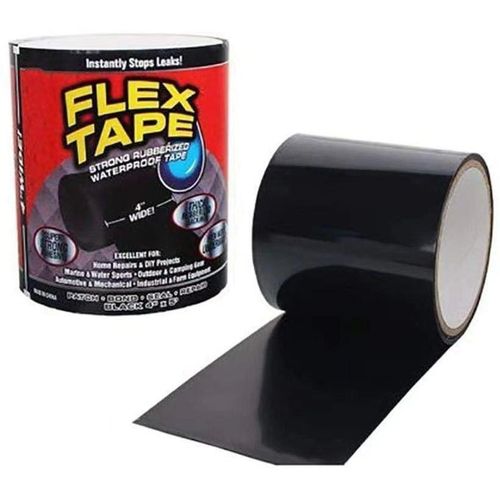 Generic Black Flex Strong Rubberized Waterproof Tape