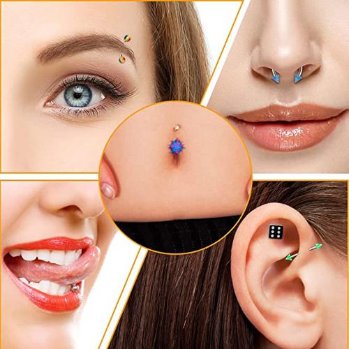 Jewelry, Fake Belly Button Piercing Kit