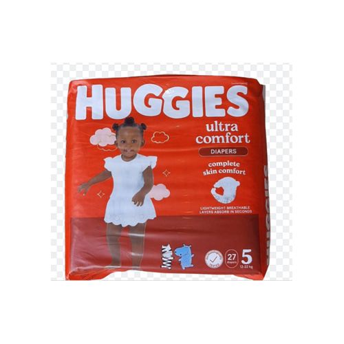 Huggies Ultra Comfort Diaper Size 5 B 27X1