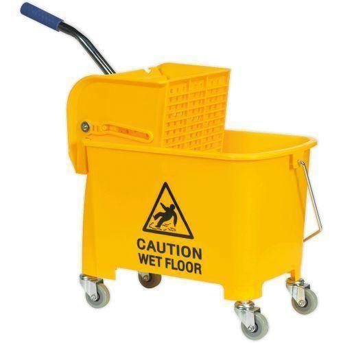 Generic 20-liter industrial mop bucket with a wringer