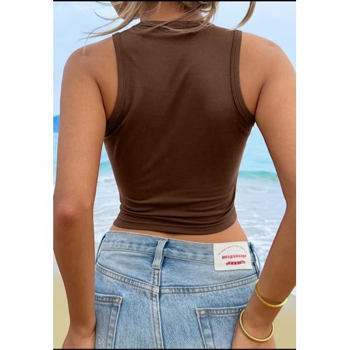 Fashion Women Tank Crop Tops - image 2