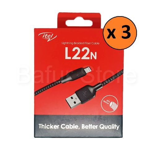 Itel CABLE CHARGEUR IPHONE CHARGE RAPIDE ITEL L21 - Garantie 180