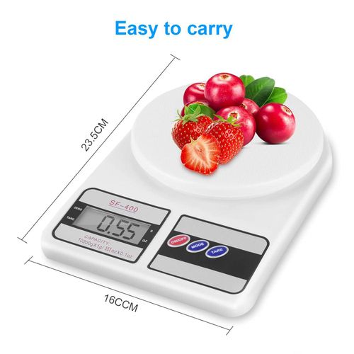 product_image_name-CYFAZA-Digital Food Scale 10kg/1g Kitchen Scale For Cooking Baking with Accurate LCD Display-5