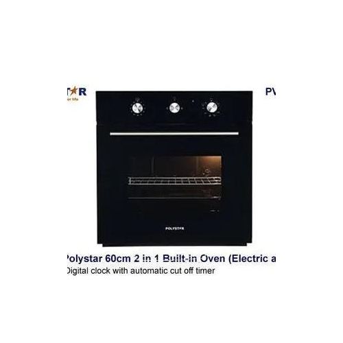 Polystar BUILT IN GAS & ELECTRIC OVEN + AUTO IGNITION PV-EG276BB - image 2