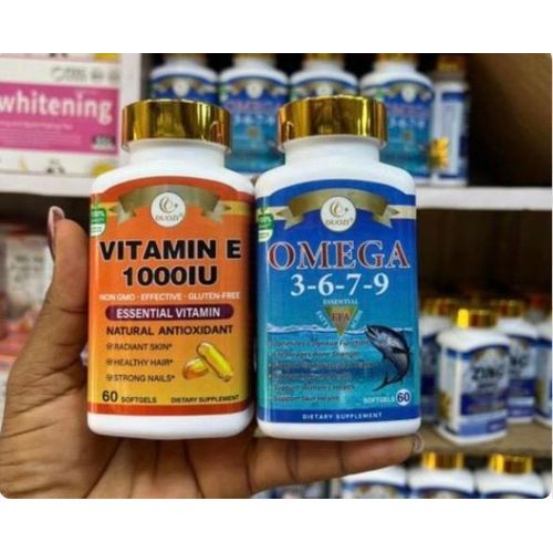Duozi Vitamin E 1000iu & omega 3.6.7.9 2pcs