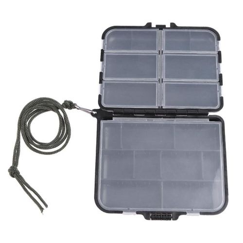 Generic Adjustable Fishing Tackle Box Fly Fishing Lure Box Spinner