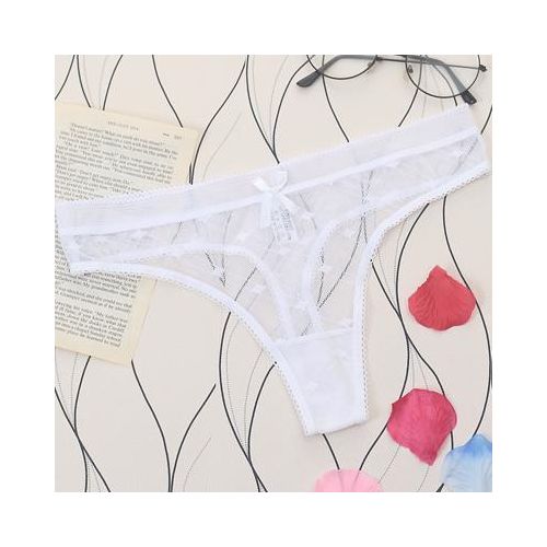 Generic Women Cute Thongs Transparent Panties For Summer Teenage