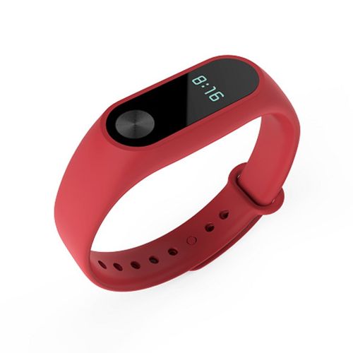 Smart Watch Wristband Silicone Strap for Xiaomi Mi Band 8 Smart Band (Red)  