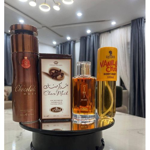 product_image_name-Generic-AlRehab Arabian Choco Musk 50ml & Chocolate Musk Body Spray  & Vanilla Crush 100ml-1