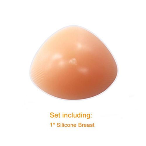 Silicone Triangle Breast Form, 1 Form
