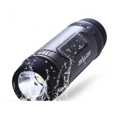 Zealot S1 Portable Super Multifunction Bluetooth Speaker With Torch - image 2