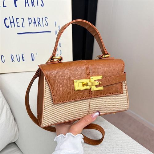 Alligator Retro-Alligator Mini Crossbody Bucket Bag