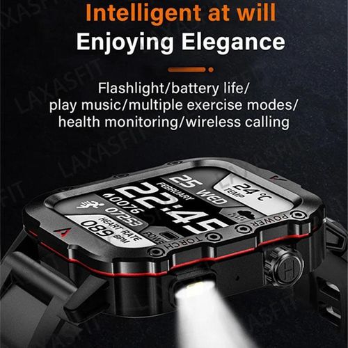 product_image_name-AIDAILU-Men's Smartwatch Bluetooth Call Waterproof Electronic Watch Outdoor Sports -2